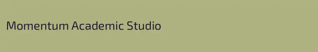 Momentum Academic Studio